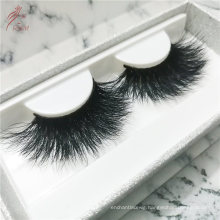 Hot Selling 25mm 3D Mink Eyelashes Real Siberian Dramatic Mink Lashes Custom Box